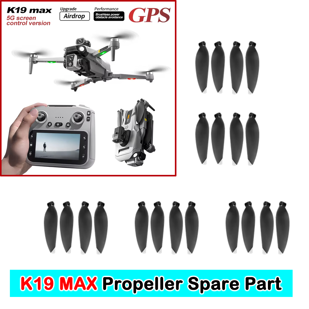 Drone Kit Beginner - K19 Max GPS Drone Fırçasız Quadcopter