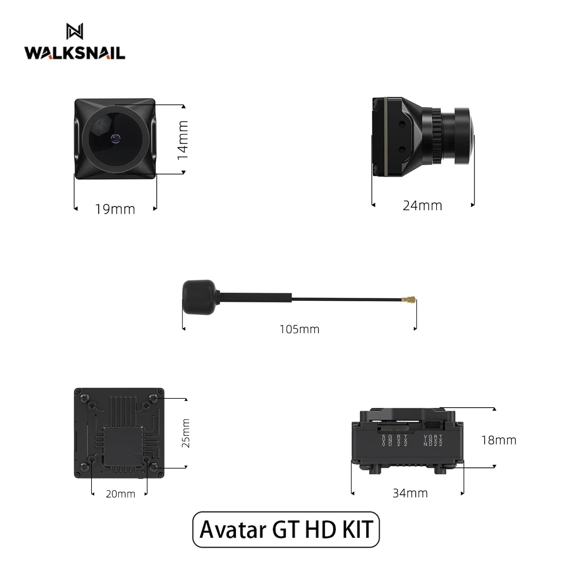Walksnail Avatar GT HD KIT 2W  - Drone Kit Long Range incelemesi ve fiyatı